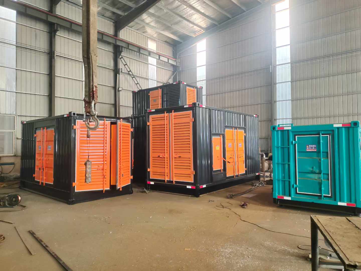 江源500kw柴油发电机组可以带动多少功率设备？